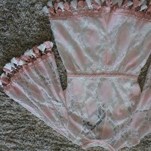 Missguided lace romper